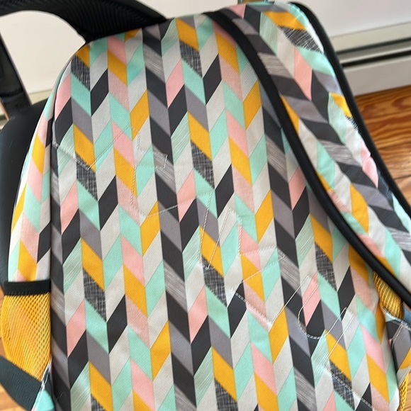 KAVU Packwood Backpack with Padded Laptop and Tablet Sleeve, Chevron Sketch - Picture 12 of 12